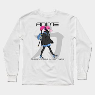 Anime the endless adventure Long Sleeve T-Shirt